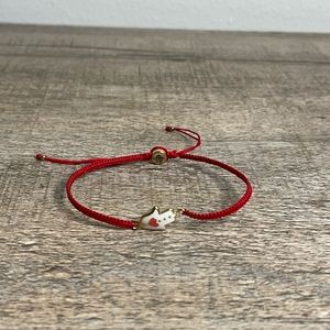 Karma & Luck Expression of Love Red String Hamsa Heart Bracelet